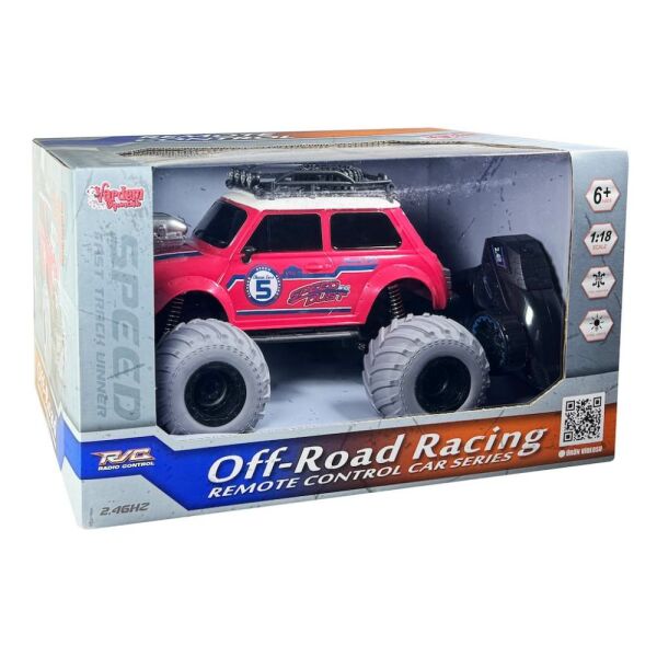 Uzaktan Kumandalı Full Fonksiyon 1:18 Şarjlı 2.4G Off-Road Araba