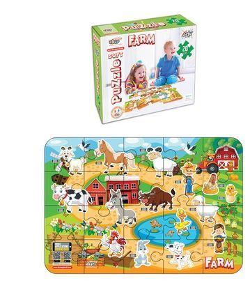 Jagu Puzzle Farm 33x48 cm 20 Parça 05-961