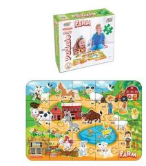 Jagu Puzzle Farm 33x48 cm 20 Parça 05-961