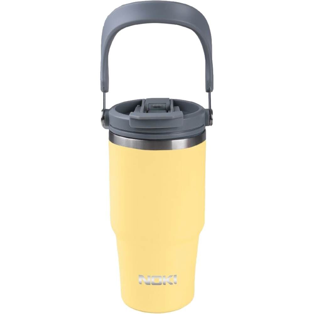 Noki Kids 600 ml Çift Ağızlıklı Sarı Termos Bardak 0138-030
