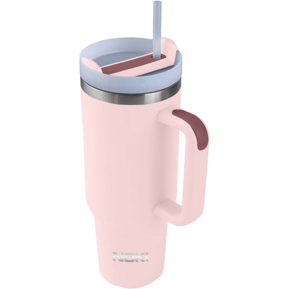 Noki Tumbler1200 ml Pipetli Pembe Termos Bardak 0137-060