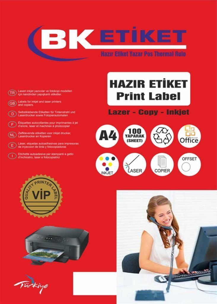 X5 Tech Lazer Etiket 210x297 mm A4 2000