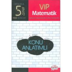 Editör 5.Sınıf Matematik Konu Anlatımlı Vip