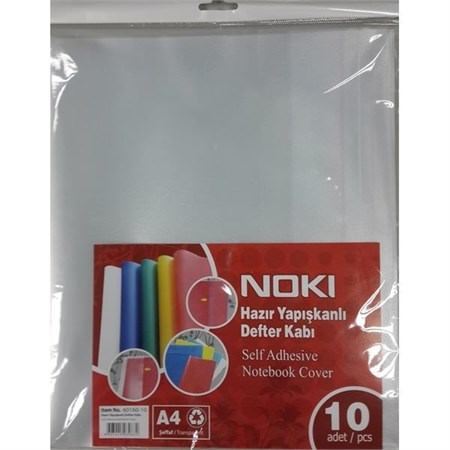Noki Hazır Kitap Kabı A4 10 lu Renkli 6016073