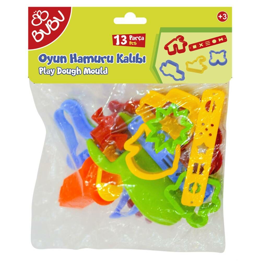 Bu-Bu Oyun Hamuru Kalıbı 13 Parça