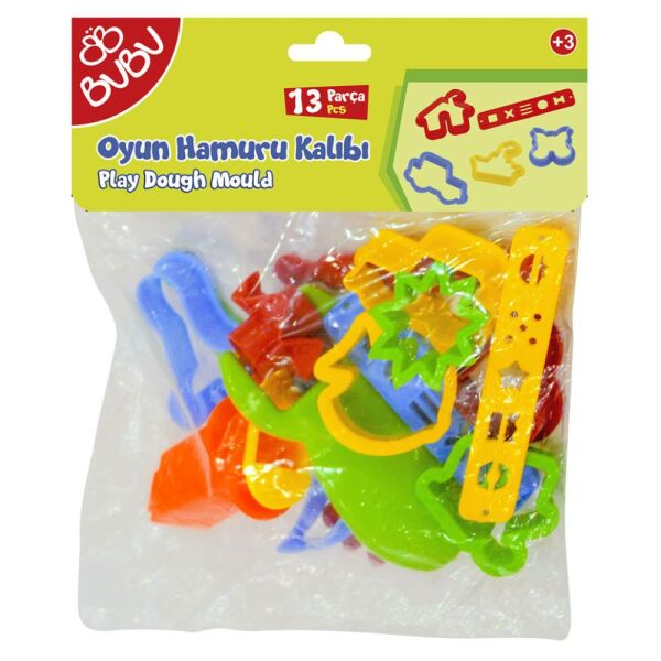 Bu-Bu Oyun Hamuru Kalıbı 13 Parça
