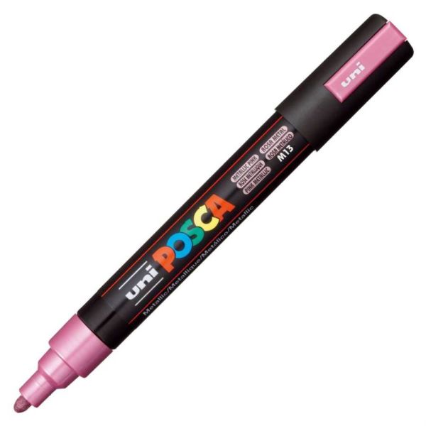 Uniball Posca Boyama Markörü PC-5M 1.8-2.5 mm Metalik Pembe