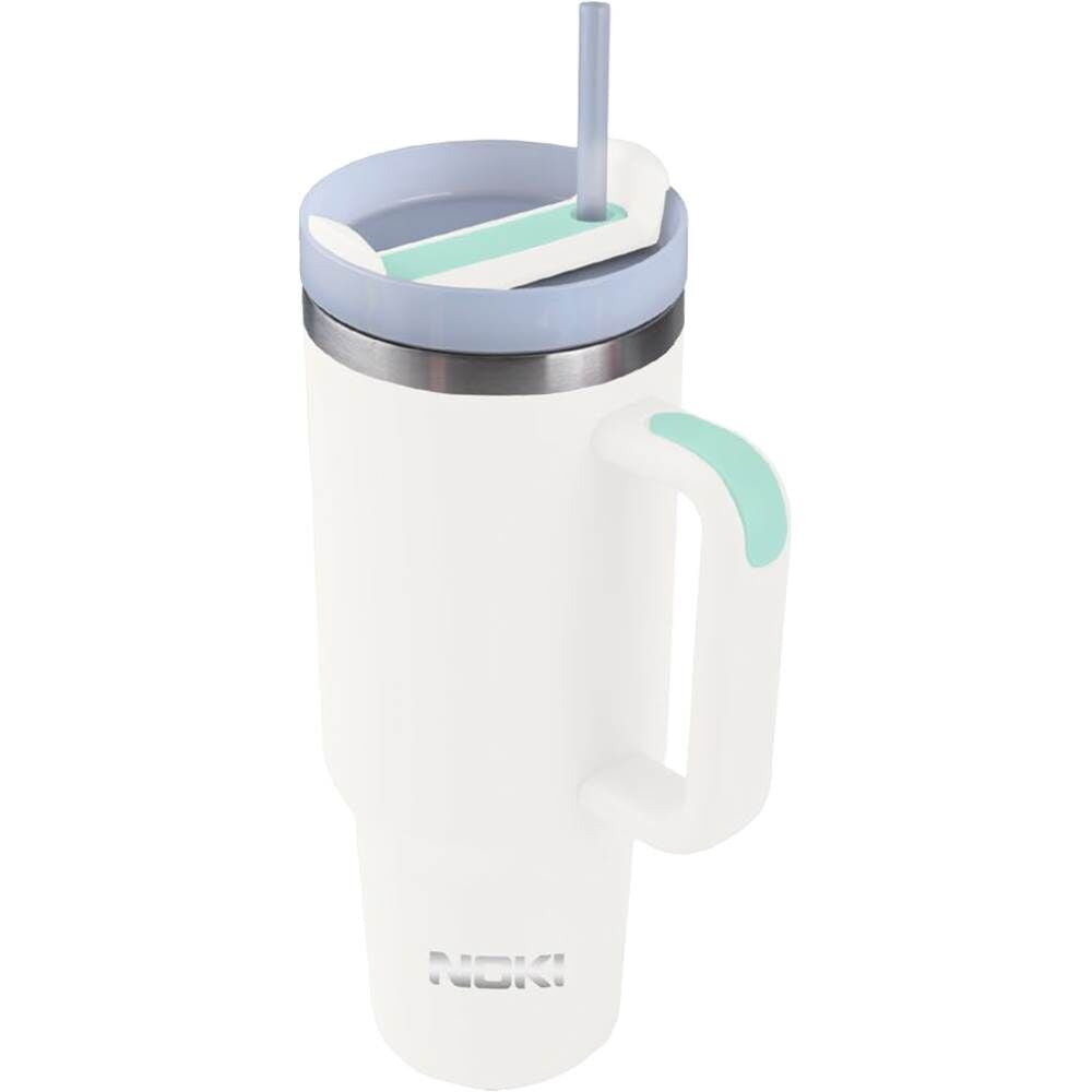 Noki Tumbler1200 ml Pipetli Krem Termos Bardak 0137-010