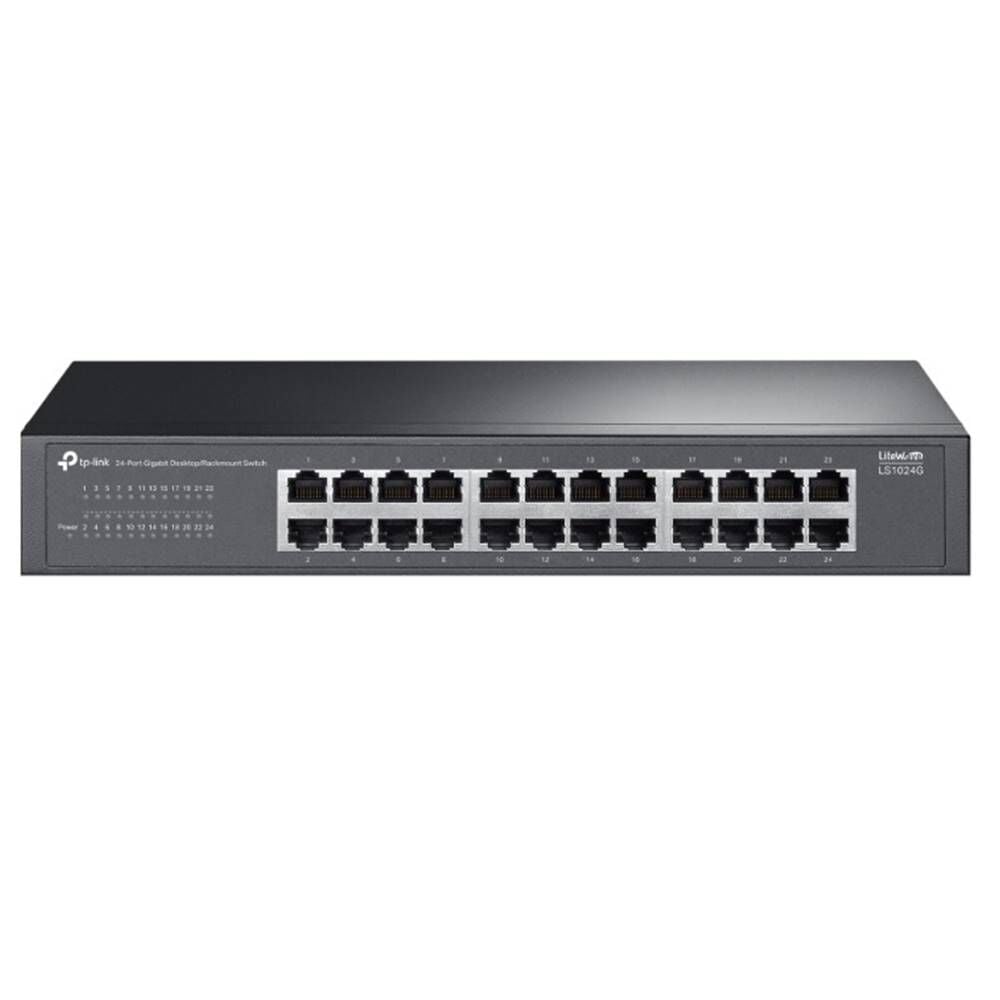 Tp-Link LS1024G 24 Port 10-100-1000 Mbps Switch Metal Kasa