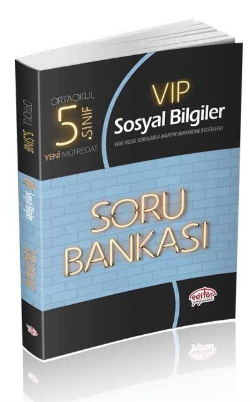 Editör 5.Sınıf Sosyal Bilgiler Soru Bankası Vip