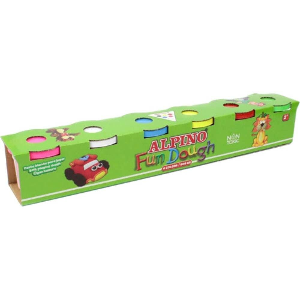 Alpino Oyun Hamuru 6 Renk 600 gr 301