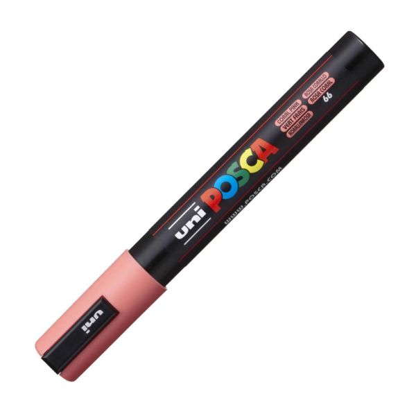 Uniball Posca Boyama Markörü PC-5M 1.8-2.5 mm Mercan Pembe