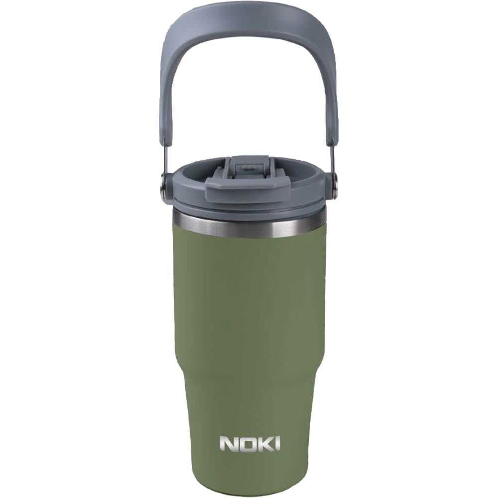 Noki Kids 600 ml Çift Ağızlıklı Yeşil Termos Bardak 0138-160