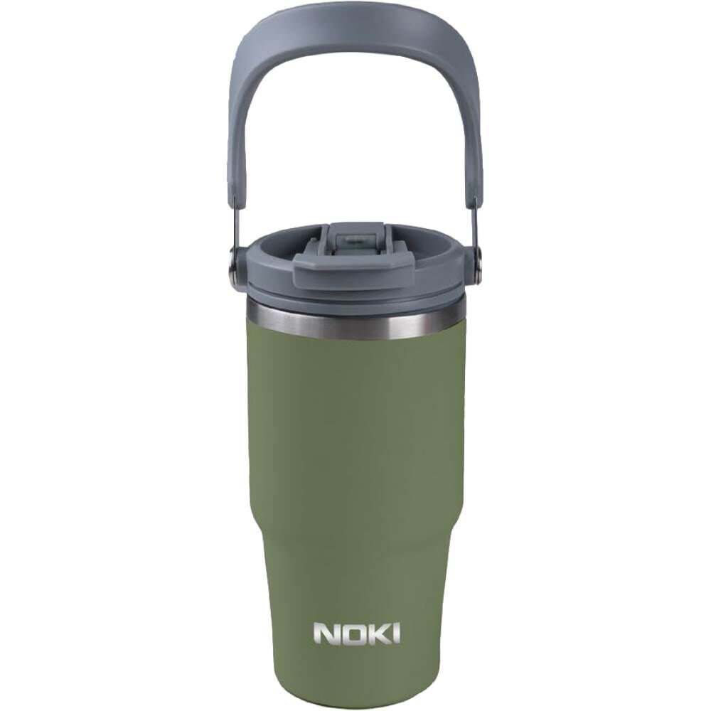 Noki Kids 600 ml Çift Ağızlıklı Yeşil Termos Bardak 0138-160