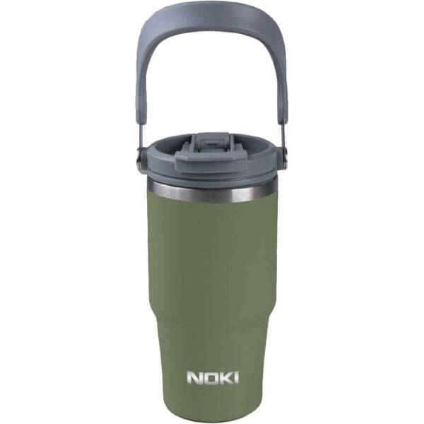 Noki Kids 600 ml Çift Ağızlıklı Yeşil Termos Bardak 0138-160