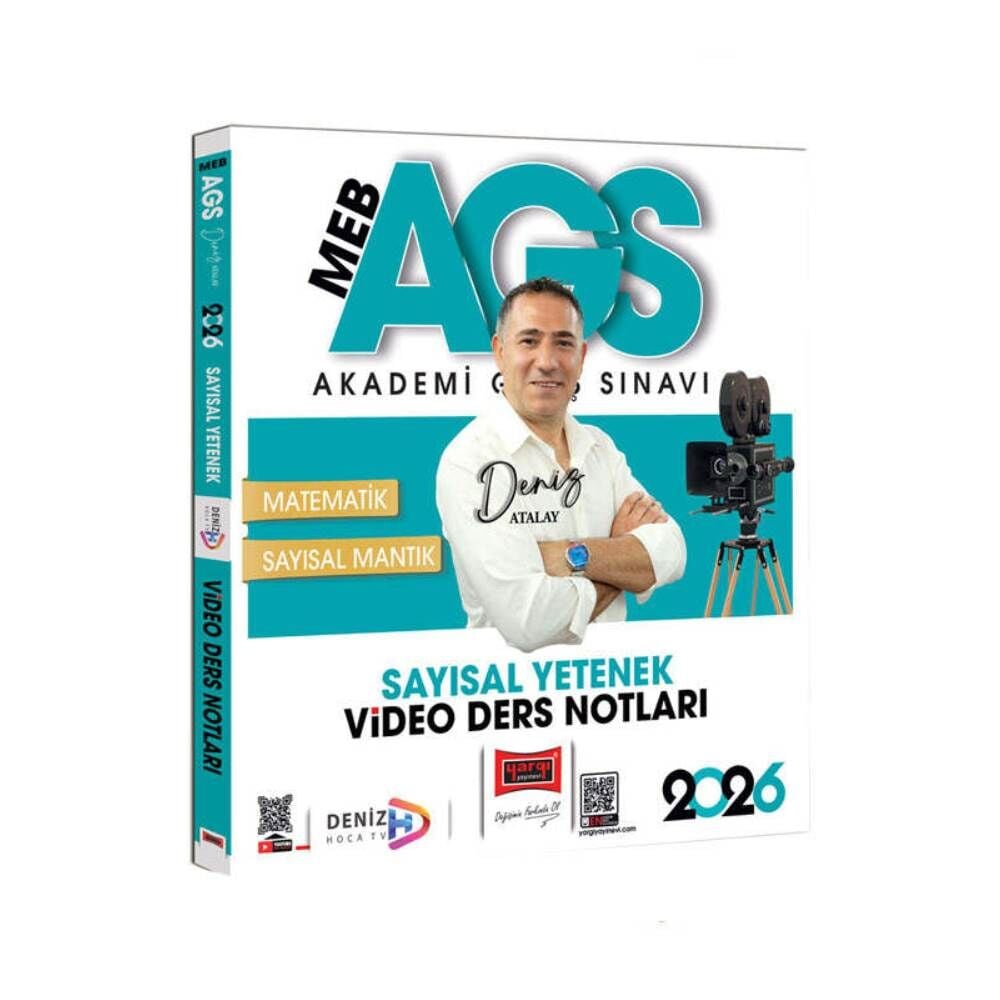 Yargı 2026 AGS Sayısal Yetenek Matematik Sayısal Mantık Video Ders Notları