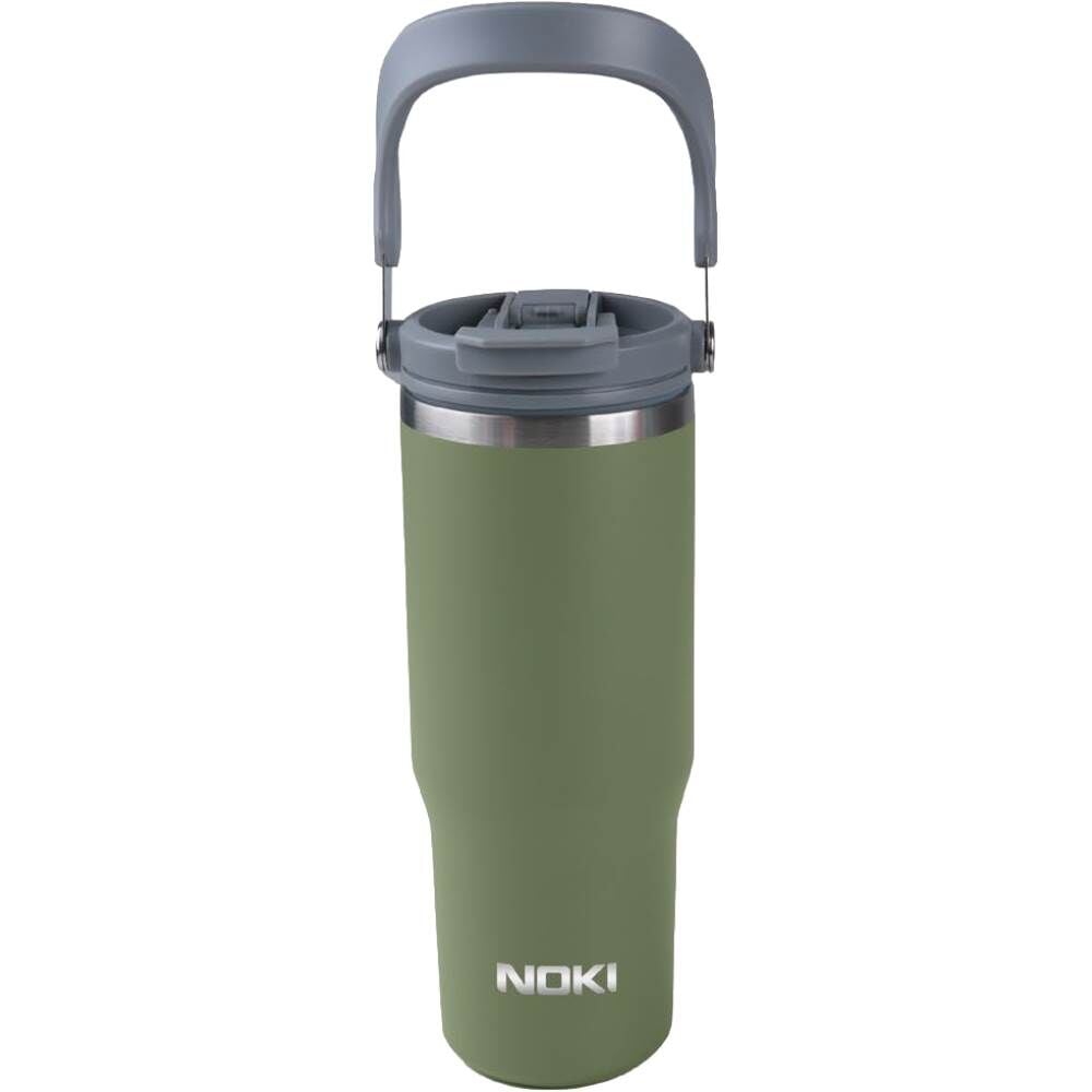 Noki Kids 900 ml Çift Ağızlıklı Yeşil Termos Bardak 0139-160