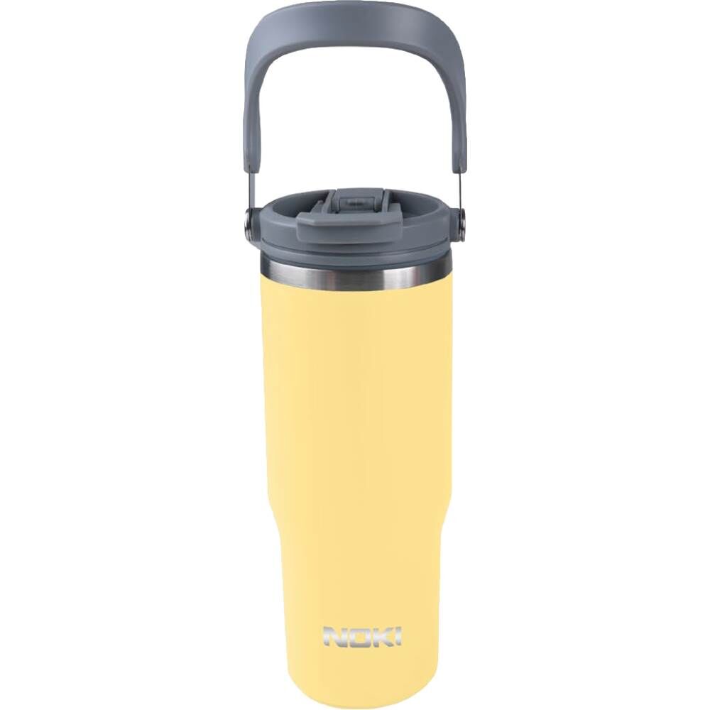 Noki Kids 900 ml Çift Ağızlıklı Sarı Termos Bardak 0139-030