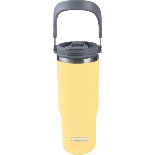 Noki Kids 900 ml Çift Ağızlıklı Sarı Termos Bardak 0139-030