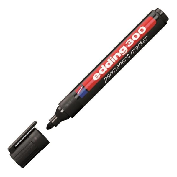 Eddıng Permanent Markör E-300 Siyah