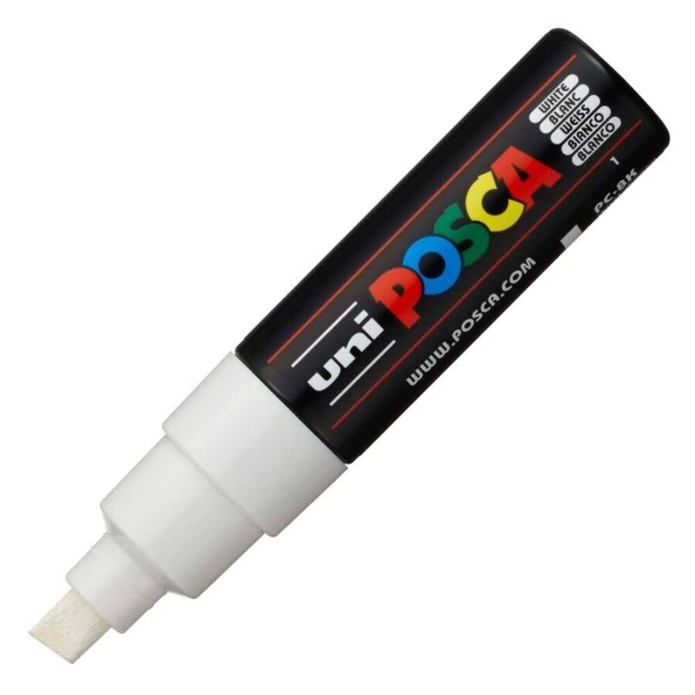 Uniball Posca Boyama Markörü PC-8K 8.0 mm Beyaz