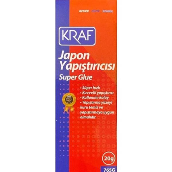 Kraf Japon Yapıştırıcı Süper 20 gr 765G