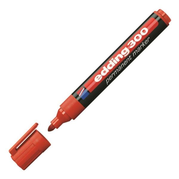 Eddıng Permanent Markör E-300 Kırmızı
