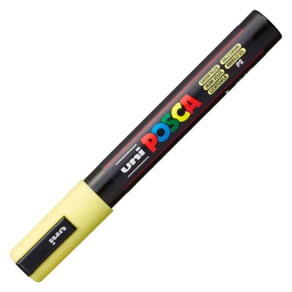 Uniball Posca Boyama Markörü PC-5M 1.8-2.5 mm Güneş Sarısı