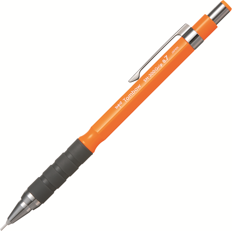 Tombow SH-300 07 mm Neon Turuncu Grip Versatil Kalem