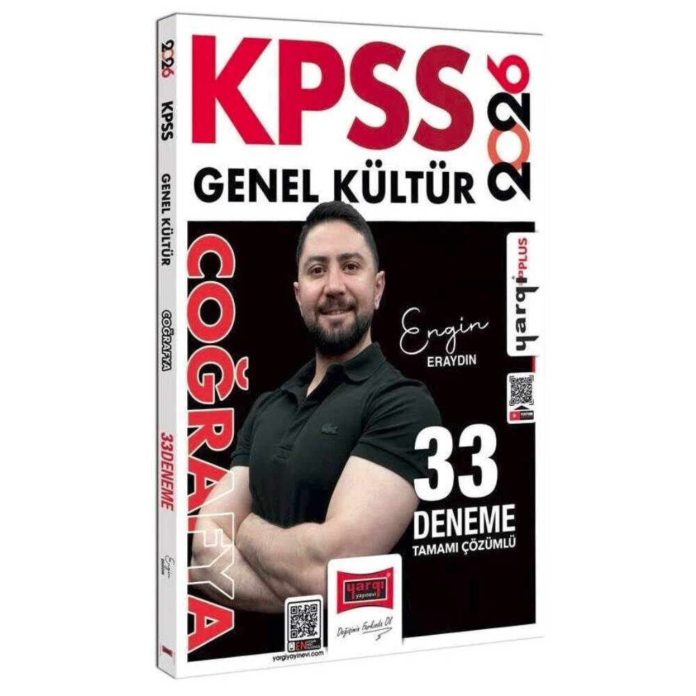 Yargı 2026 KPSS GK Coğrafya 33 Deneme