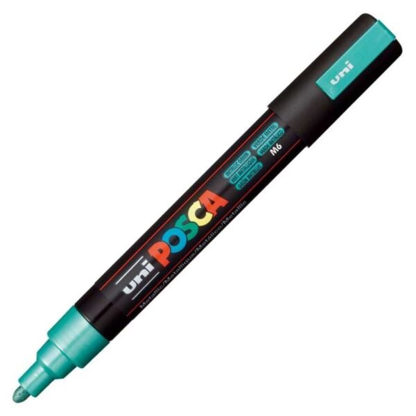Uniball Posca Boyama Markörü PC-5M 1.8-2.5 mm Metalik Yeşil