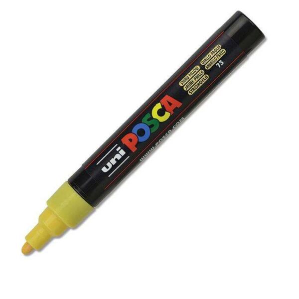 Uniball Posca Boyama Markörü PC-5M 1.8-2.5 mm Saman Sarı
