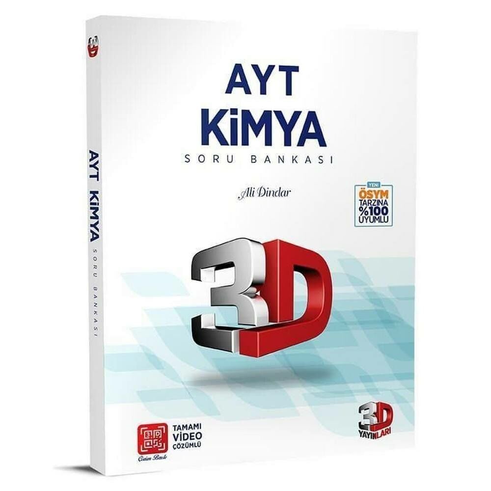 3D AYT Kimya Soru Bankası