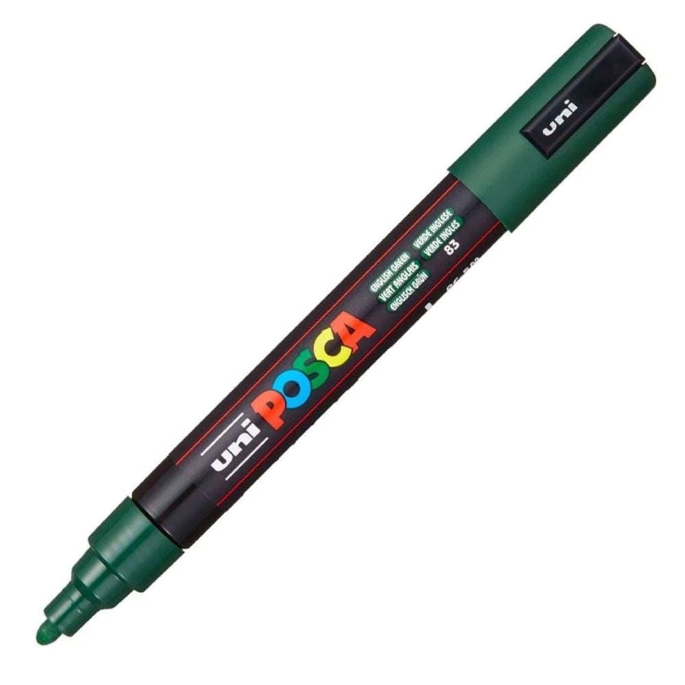 Uniball Posca Boyama Markörü PC-5M 1.8-2.5 mm İngiliz Yeşili