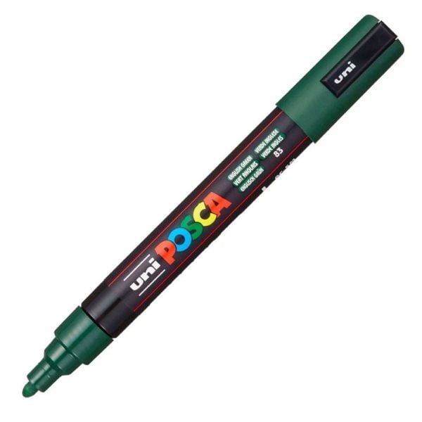 Uniball Posca Boyama Markörü PC-5M 1.8-2.5 mm İngiliz Yeşili