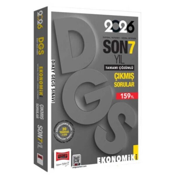 Yargı 2026 DGS Sayısal Sözel Yetenek Son 7 Yıl Çıkmış Sorular Ekonomik Seri
