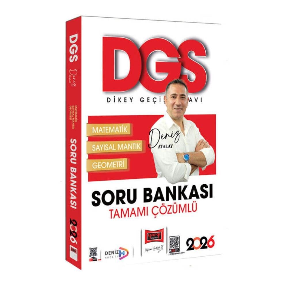 Yargı 2026 DGS Matematik Sayısal Mantık Geometri Soru Bankası