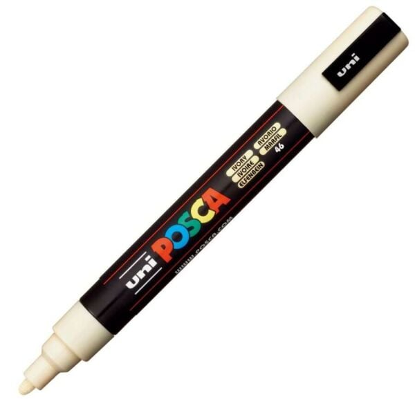 Uniball Posca Boyama Markörü PC-5M 1.8-2.5 mm Fildişi