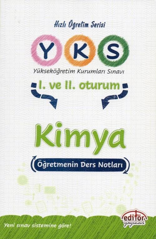 Editör Tyt-Ayt Kimya Öğretmenin Ders Notları