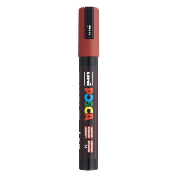 Uniball Posca Boyama Markörü PC-5M 1.8-2.5 mm Yakut Kırmızı