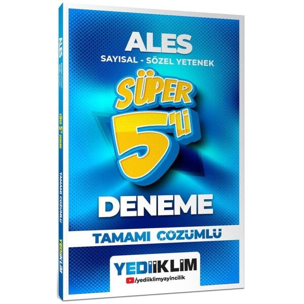 Yediiklim 2026 ALES Sayısal Sözel Yetenek 5 Deneme