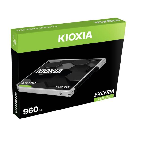 Kioxia 960Gb Exceria 555Mb-540Mb-S Sata3 2.5'' 3D Nand Ssd (Ltc10Z960Gg8) Harddisk