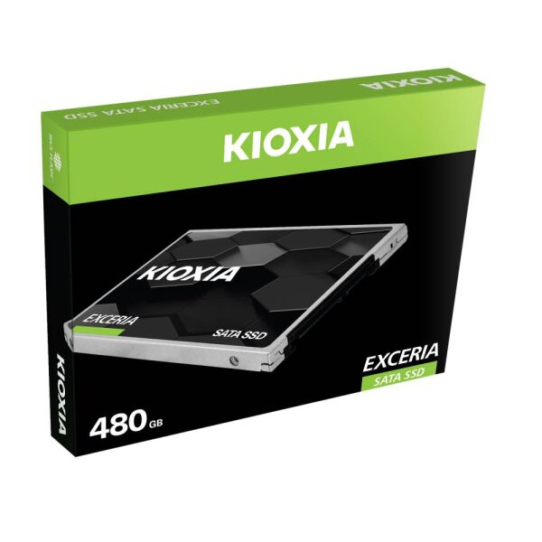 Kioxia 480Gb Exceria 555Mb-540Mb-S Sata3 2.5'' 3D Nand Ssd (Ltc10Z480Gg8) Harddisk