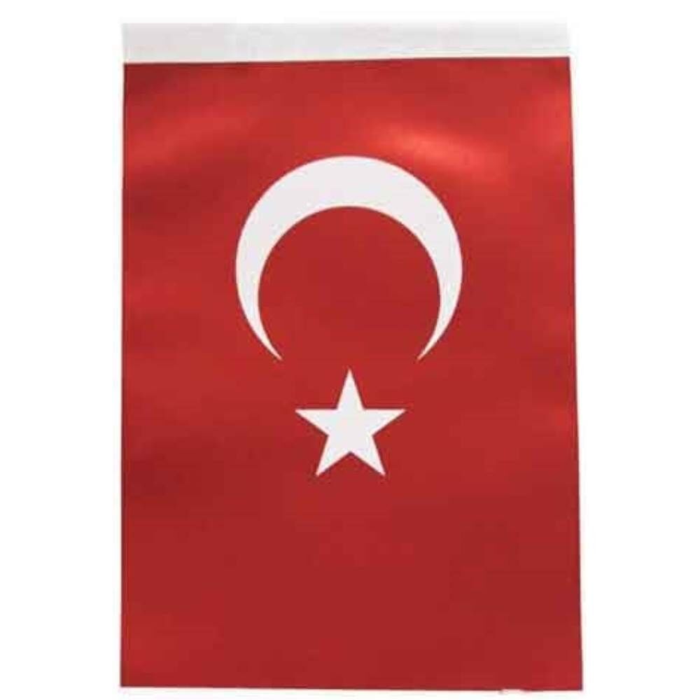 Türk Bayrağı 40x60 cm Alpaka Kumaş