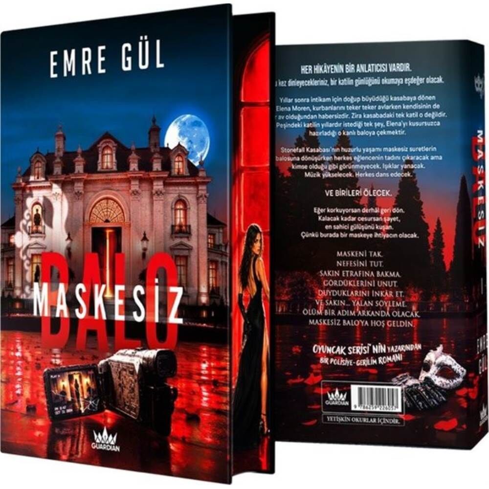 Maskesiz Balo Yandan Boyalı Ciltli