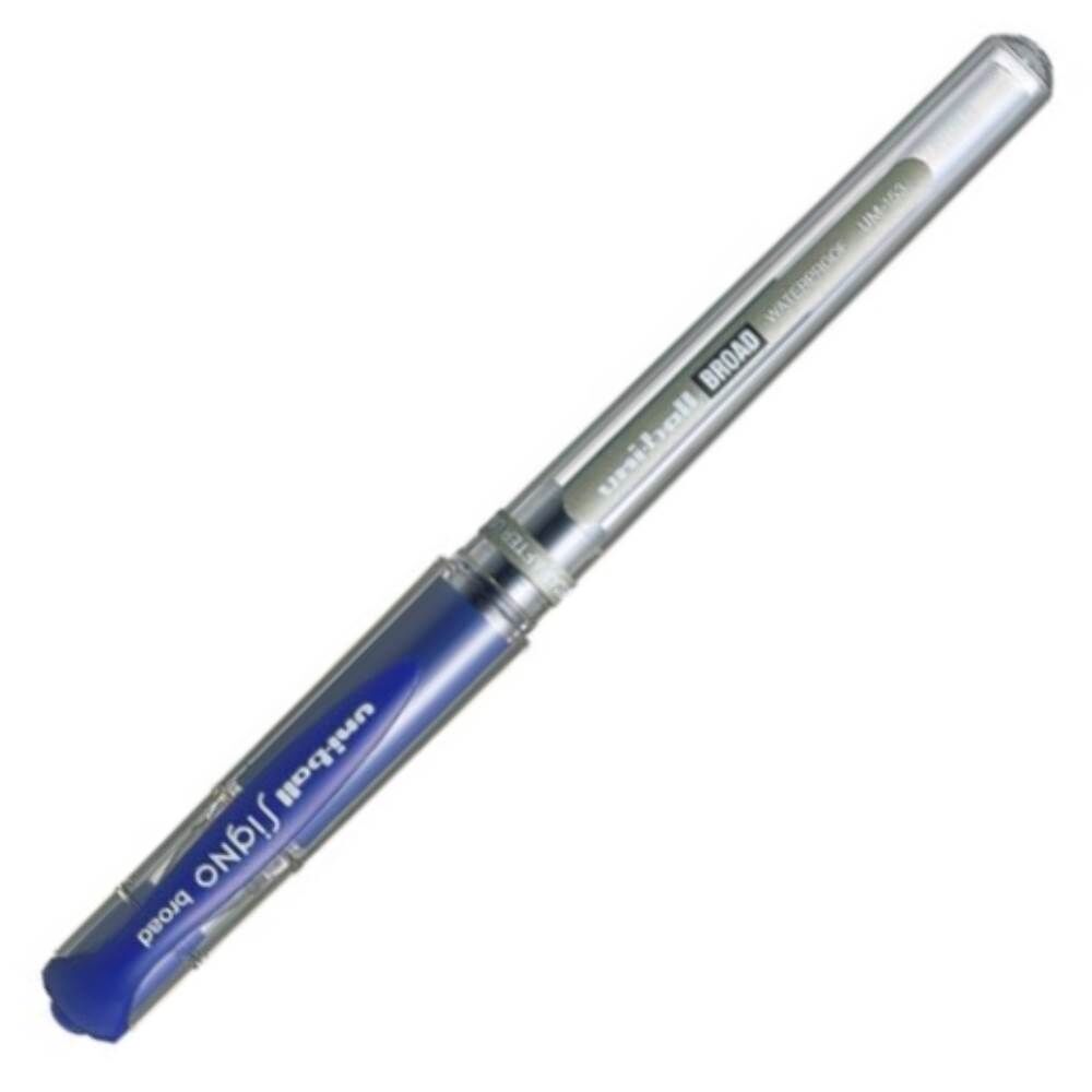 Uniball UM-153 Signo Broad İmza Kalemi 1.0 mm Mavi 12 li