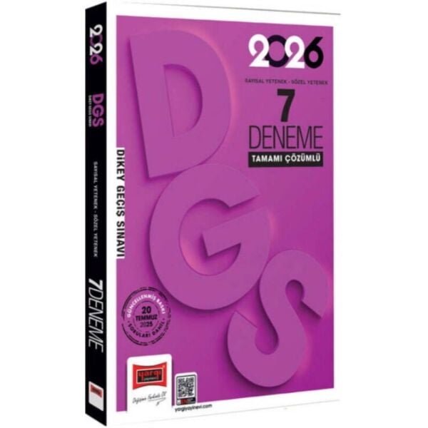Yargı 2026 DGS Sayısal Sözel Yetenek 7 Deneme
