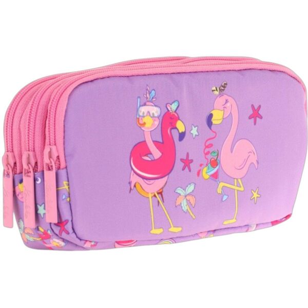 Kaukko Kids L8240 Plush Flamingo Kalem Çantası