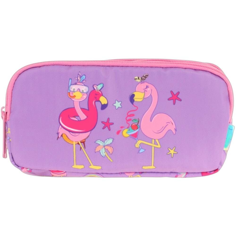Kaukko Kids L8240 Plush Flamingo Kalem Çantası