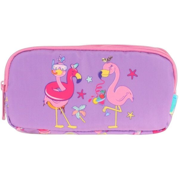 Kaukko Kids L8240 Plush Flamingo Kalem Çantası